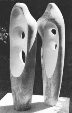 Two Figures, Elm,  1948, Collection University of Minesotia, Minneapolis USA, BH147