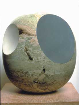 Sphere With Colour Grey and green 1965
